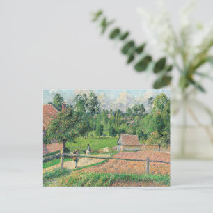 View from the Artist's Window Camille Pissarro   Postcard