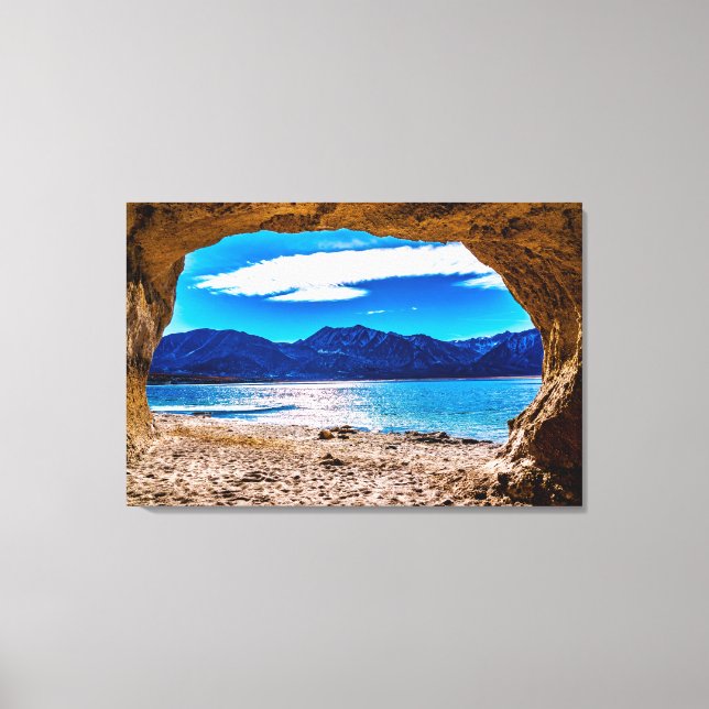 View From The Cave Canvas Print (Front)