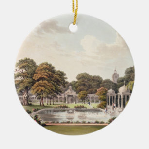 View from the dome, Brighton Pavilion, engraved by Ceramic Ornament