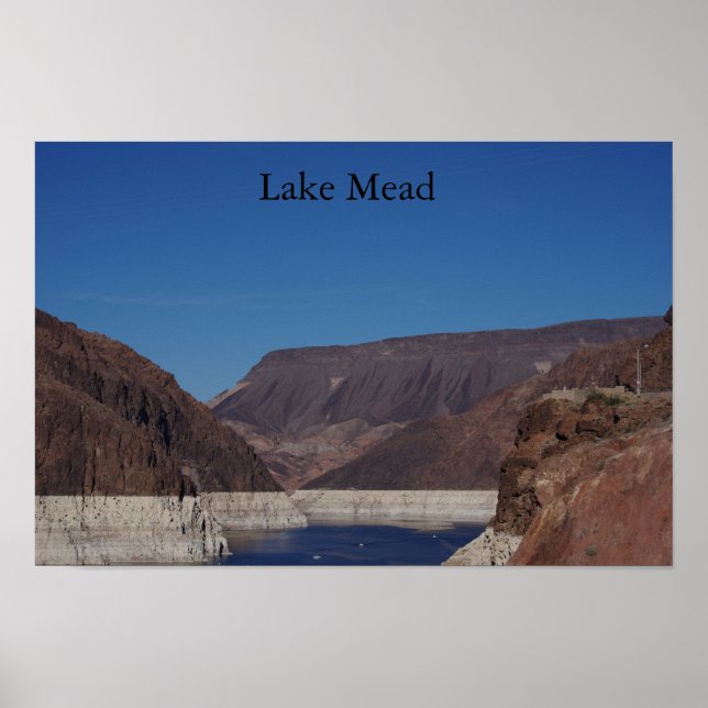 View from the Hoover Dam 2016 Poster (Front)