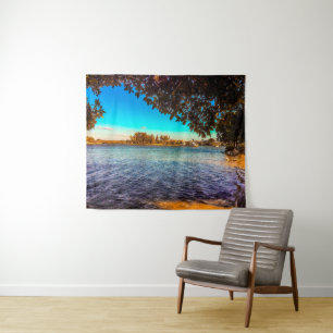 View from the Lagoon Tapestry