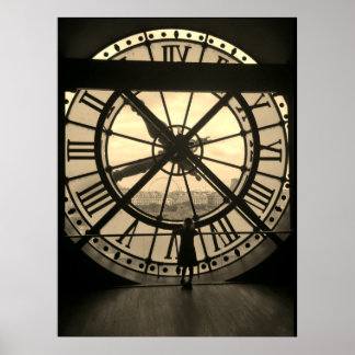 View from the Musee D'Orsay in Paris Poster