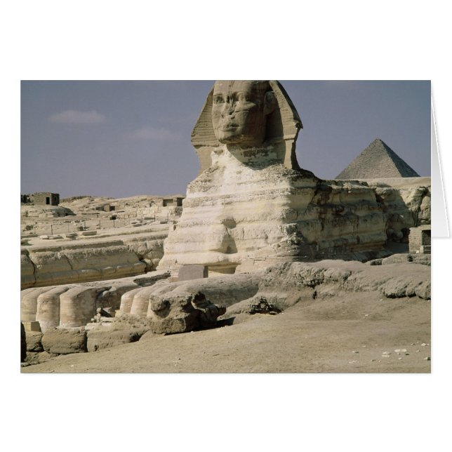 View from the north east of the Sphinx (Front Horizontal)