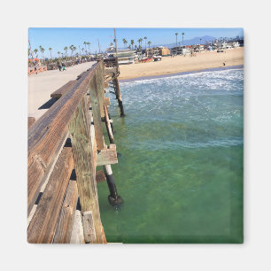 View from the Pier, Newport Beach, California Magnet