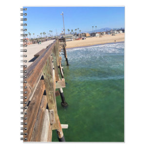 View from the Pier, Newport Beach, California Notebook
