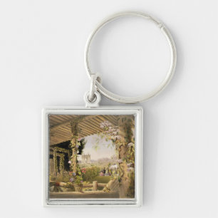 View from the Rustic Seat, Shrublands, from 'The G Keychain