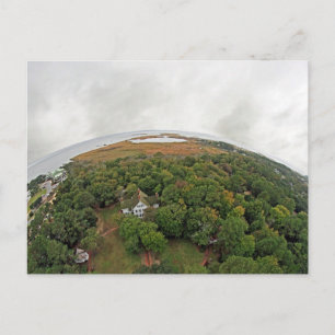 View From The Top of Currituck Lighthouse Postcard