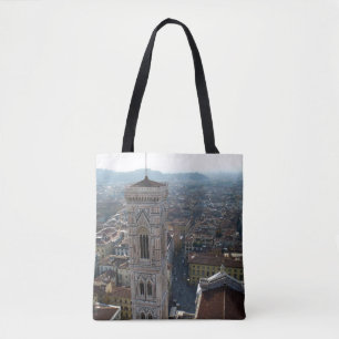 View from the top of the Duomo, Florence Italy Tote Bag