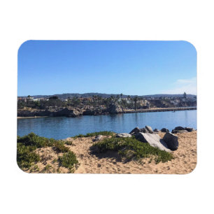 View from the Wedge, Newport Beach, California Magnet