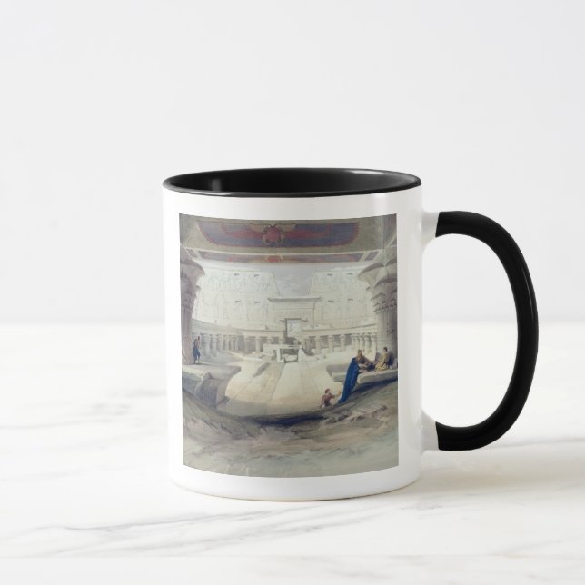 View from under the Portico of Temple of Edfou, Up Mug (Right)