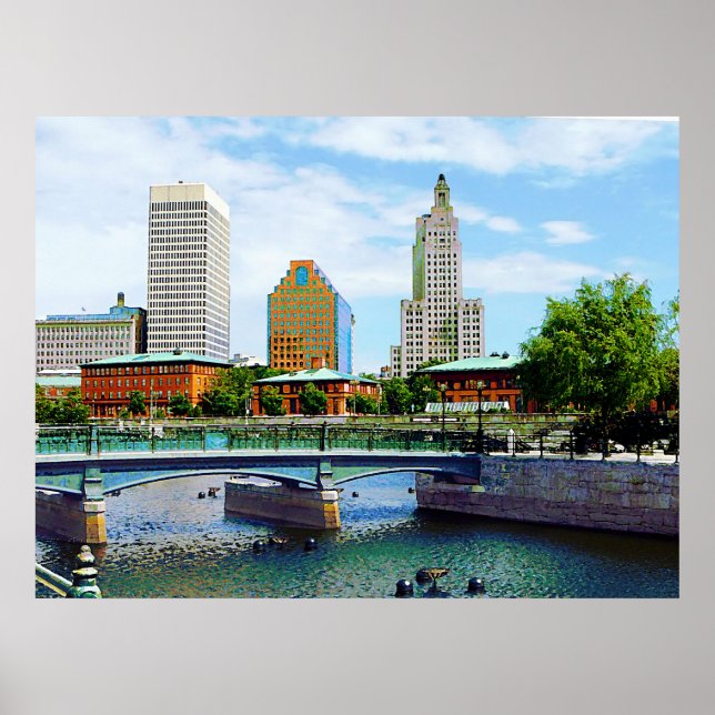 View from Waterplace Park Poster (Front)