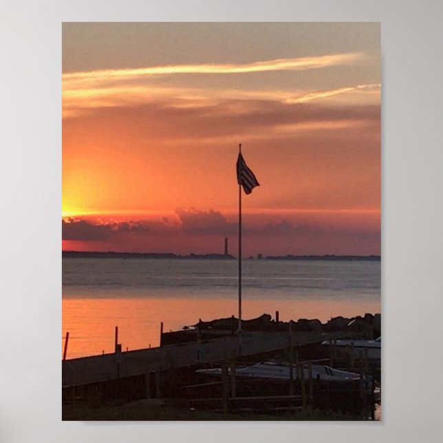 View From West Bay, Kelleys Island Photography Poster (Front)