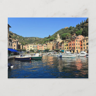 view in Portofino Postcard