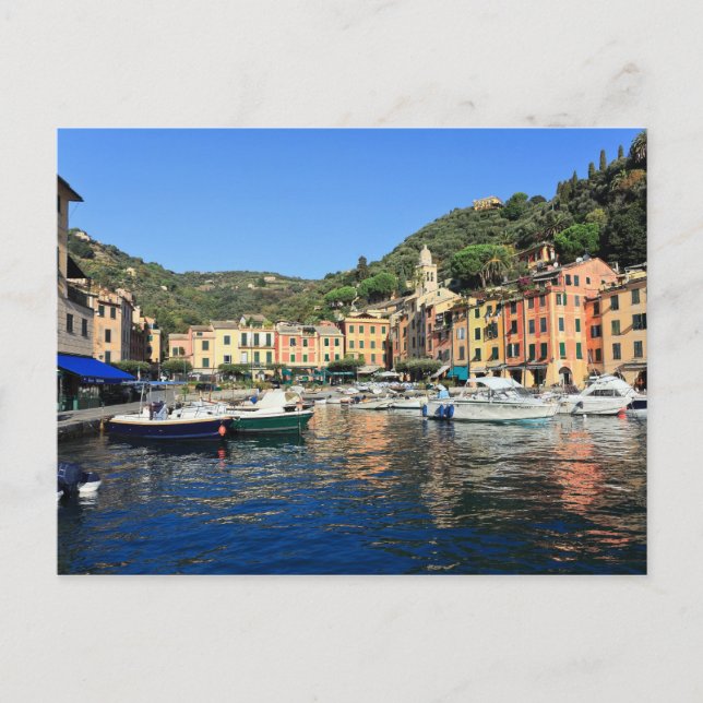 view in Portofino Postcard (Front)