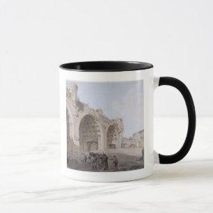 View in the Roman Forum (The Temple of Peace) 1779 Mug