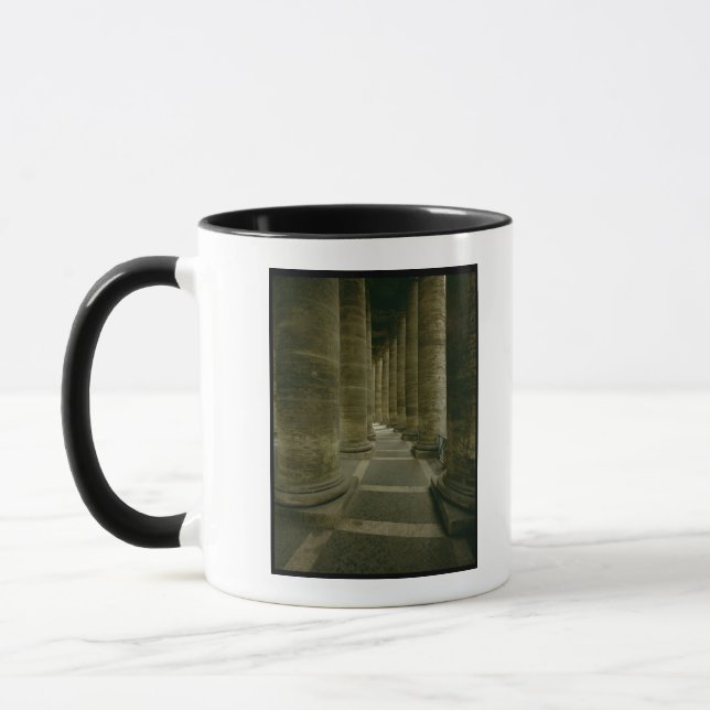 View inside the colonnade mug (Left)