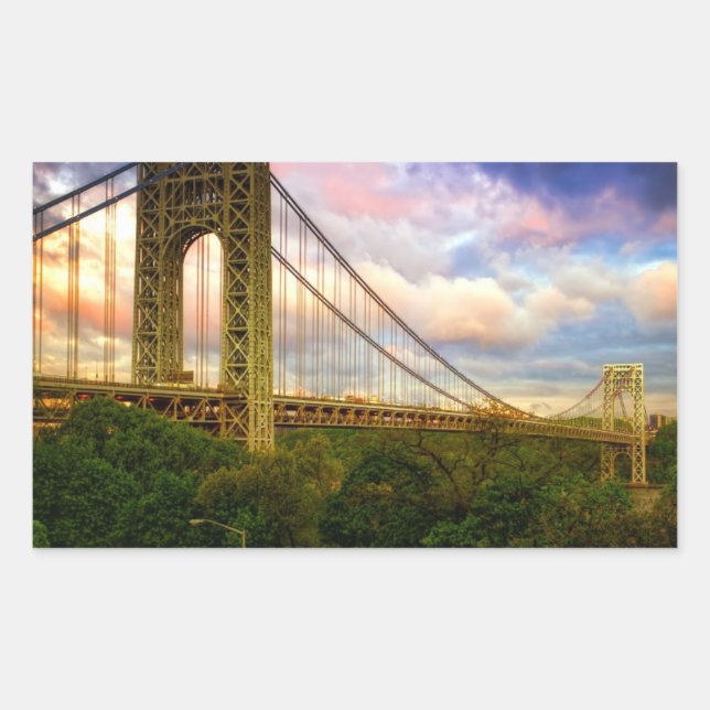 View looking South - West from Manhattan Sticker (Front)