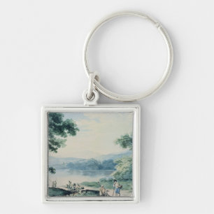 View near Virginia, County Cavan Keychain