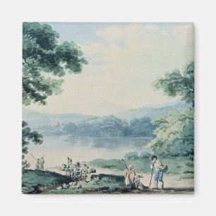 View near Virginia, County Cavan Magnet