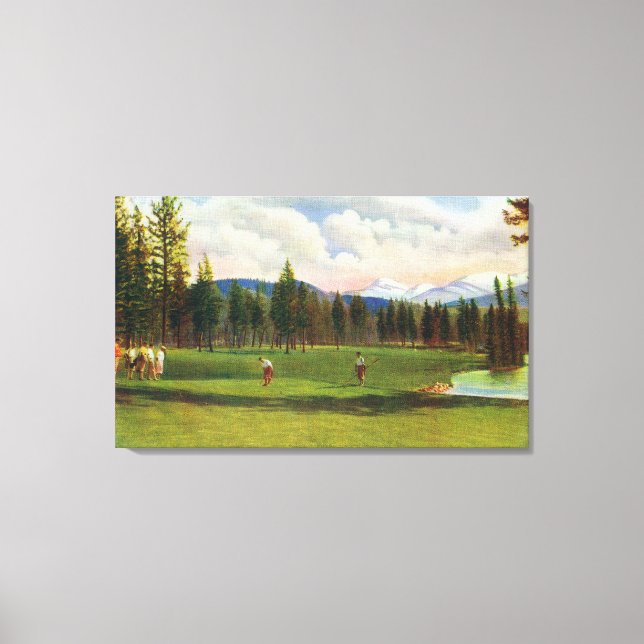 View of 14th Green Canvas Print (Front)