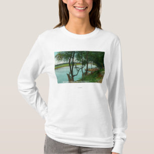 View of a Boat Landing on the Russian River T-Shirt