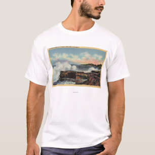 View of a Breaker on West Cliff Drive T-Shirt