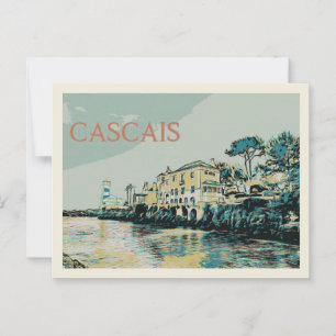 View of a Cascais palace , Portugal Postcard