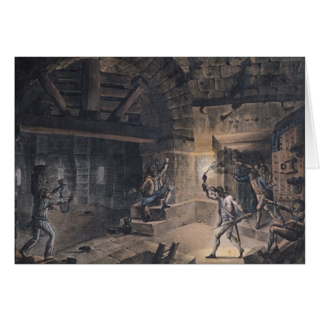 View of a cell in the Bastille (Front Horizontal)