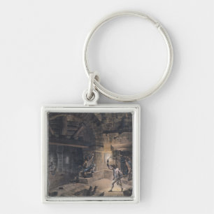 View of a cell in the Bastille Keychain