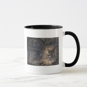 View of a cell in the Bastille Mug