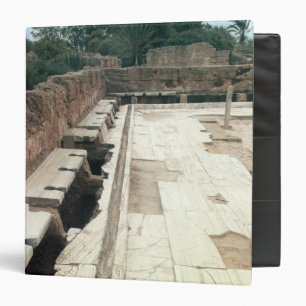 View of a communal lavatory binder