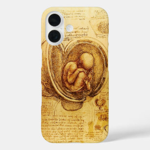 View of a Fetus in the Womb,Ob-Gyn Medical iPhone 16 Case