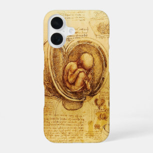 View of a Fetus in the Womb,Ob-Gyn Medical iPhone 16 Case