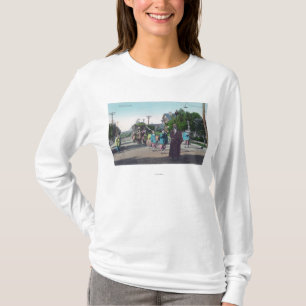 View of a Floral ParadeHollister, CA T-Shirt