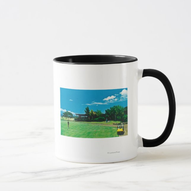 View of a Green at the Royal Kaanapali Golf Mug (Right)
