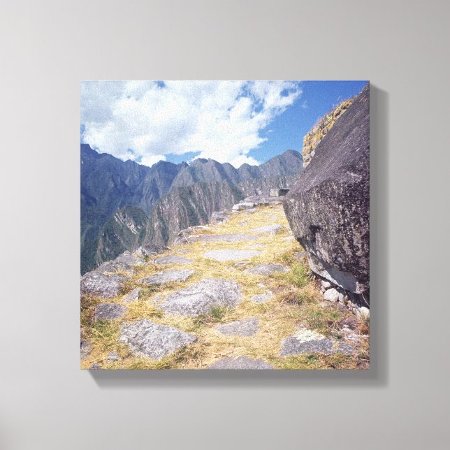 View of a precipice canvas print (Front)