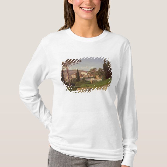 View of a Roman Villa, 1844 T-Shirt (Front)