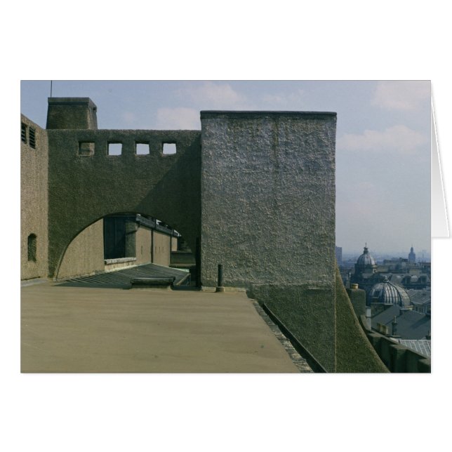 View of a roof arch from the west, built 1897-99 (Front Horizontal)