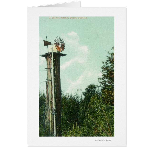 View of a Sequoia Wind MillEureka, CA (Front)