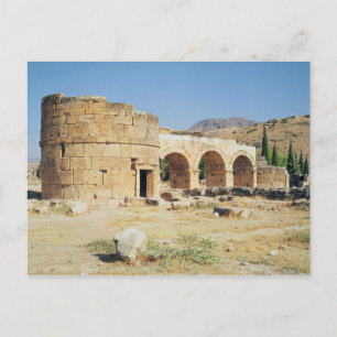 View of a triumphal arch postcard