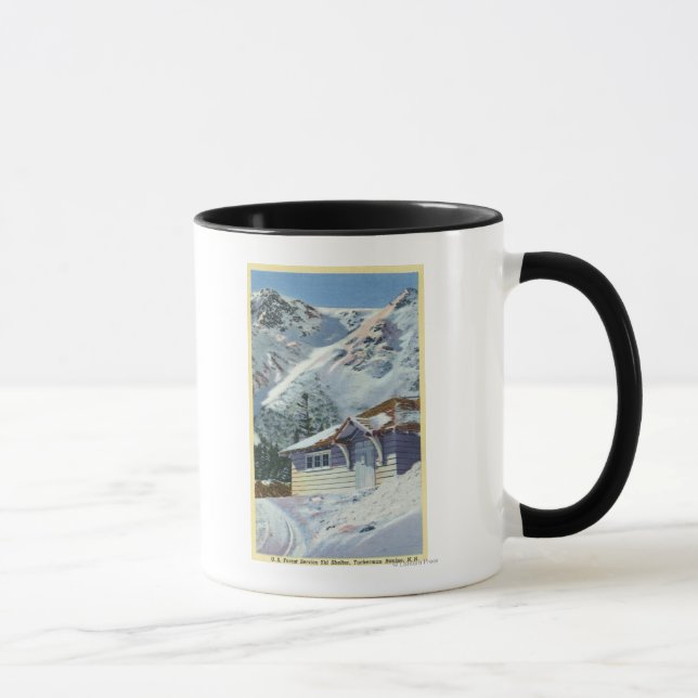 View of a US Forest Service Ski Shelter Mug (Right)