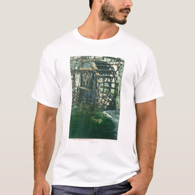 View of a Water WheelRedding, CA T-Shirt (Front)