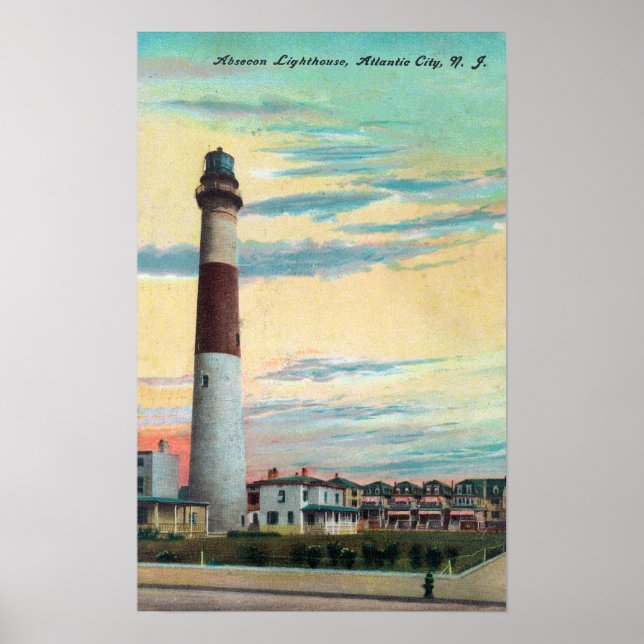 View of Absecon LighthouseAtlantic City, NJ Poster (Front)