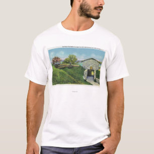 View of Adjutant Quarters in Old French Castle T-Shirt