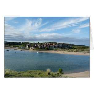 "View of Alnmouth from Hill"