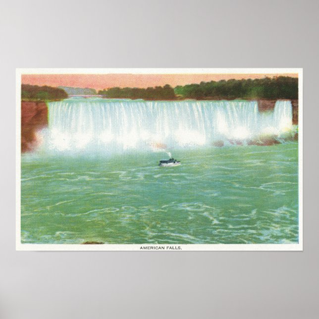 View of American Falls Poster (Front)