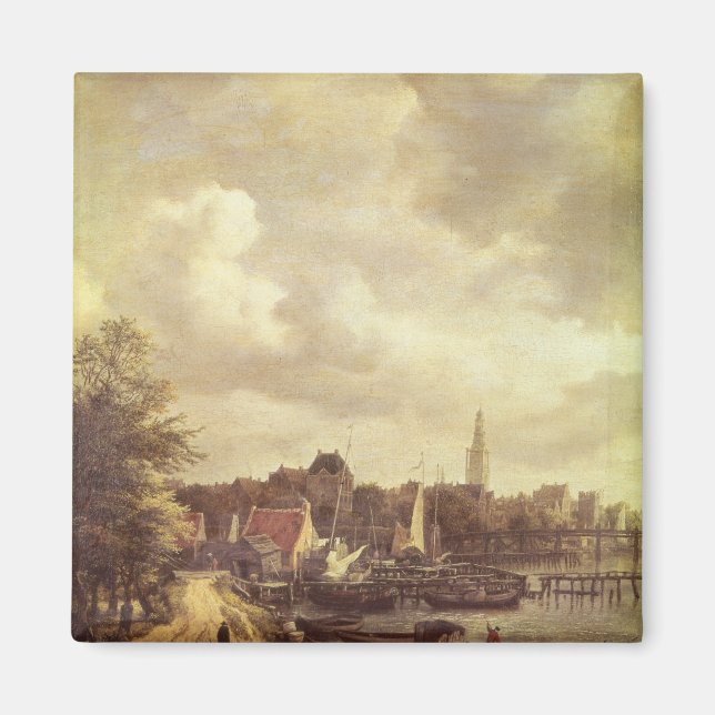 View of Amsterdam Magnet (Front)