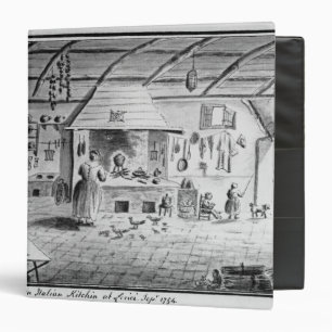 View of an Italian kitchen at Lerici Binder