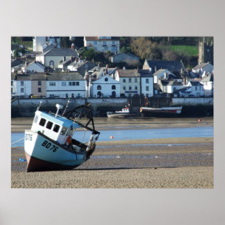 View of Appledore from Instow Poster
