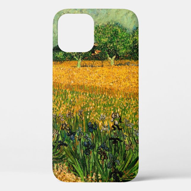 View of Arles with Irises by Vincent van Gogh Case-Mate iPhone Case (Back)